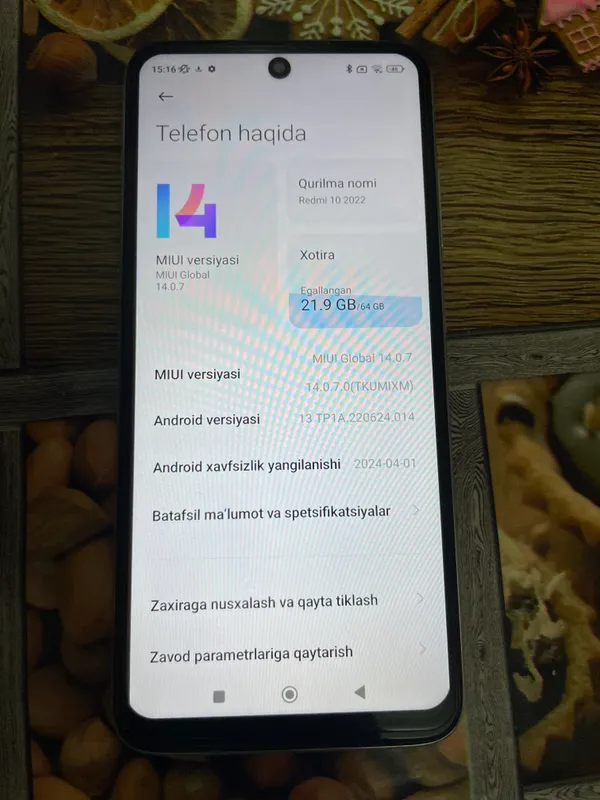 Xiaomi Redmi 10 1