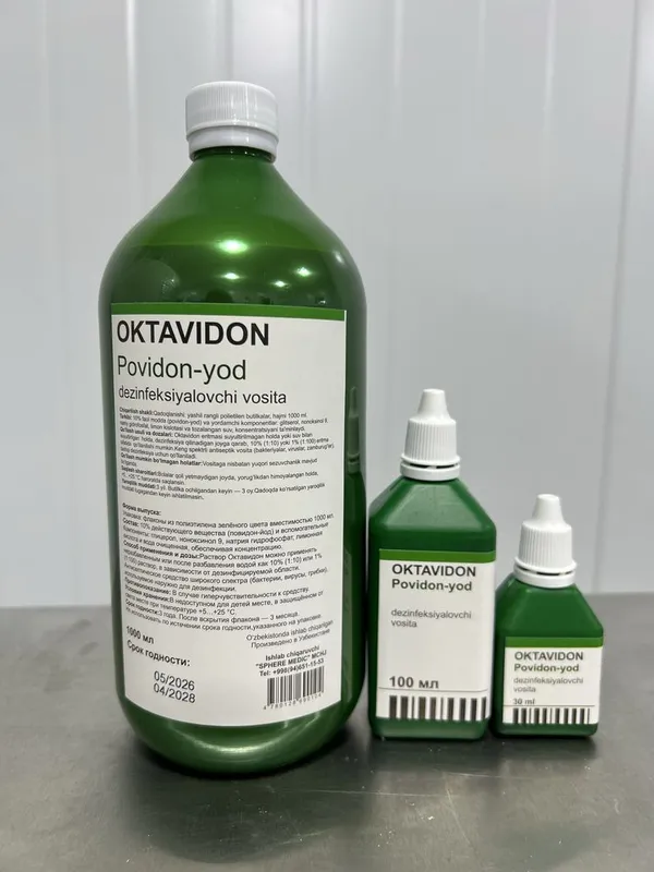 Povidon yod Oktavidon 10% eritma 30/100 /1000 ml