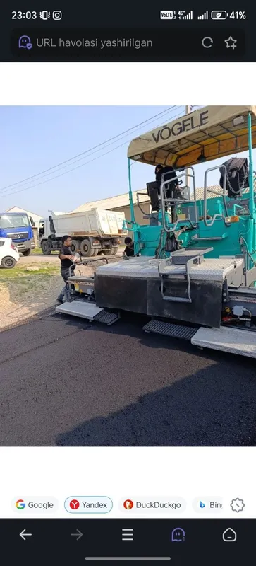 Asfalt xizmatlarini qilamiz arzon narxlarda