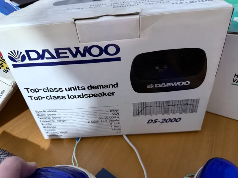 автомобильные колонки daewoo ds-1653 и ds-2000 2 автомобильные колонки daewoo ds-1653 и ds-2000 2