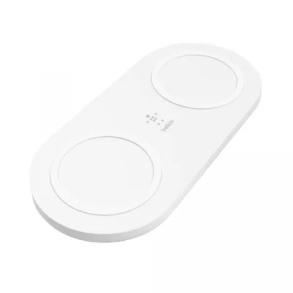 Belkin Dual Pads Qi 15W White simsiz zaryadlash qurilmasi 2 Belkin Dual Pads Qi 15W White simsiz zaryadlash qurilmasi 2