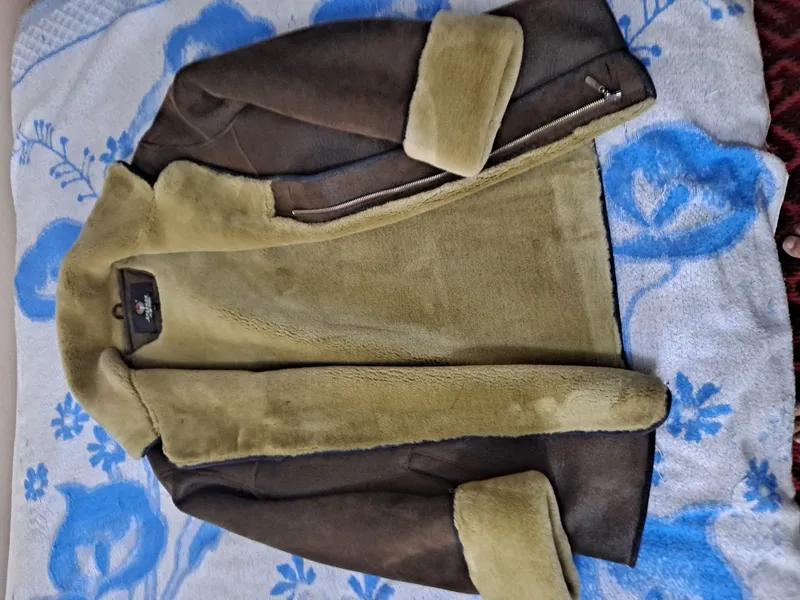 Дублёнки мужские размеры 2XL, 4XL, состояние новое. — фото 1