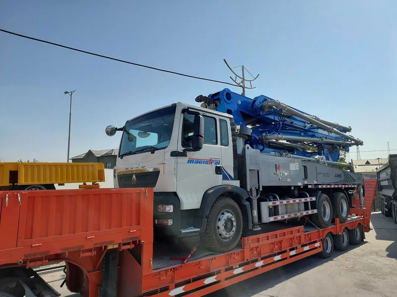 Автобетононасос Howo Jiuhe JH38 на шасси HOWO TX (38 метр) — фото 2
