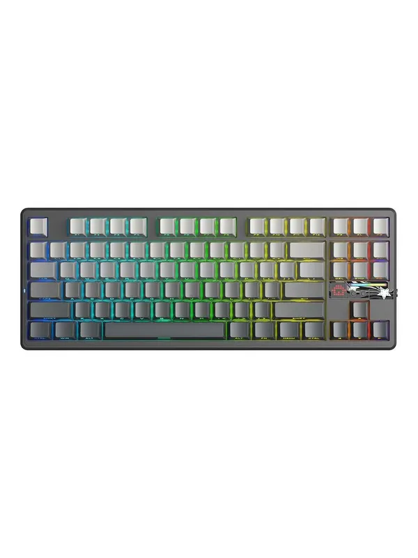 AULA F87 Pro V2, механическая клавиатура TKL, tri-mode, RGB, 8K — фото 1 AULA F87 Pro V2, механическая клавиатура TKL, tri-mode, RGB, 8K — фото 1