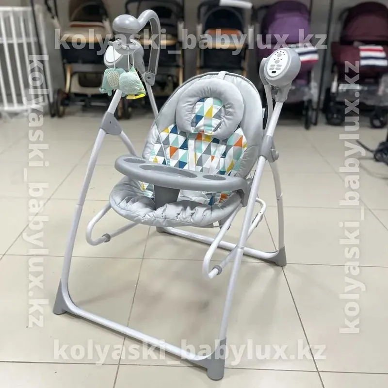 Maribel 2 in 1 elektr tebranuvchi belanchak-shezlong / Qadoqda yangi! 3