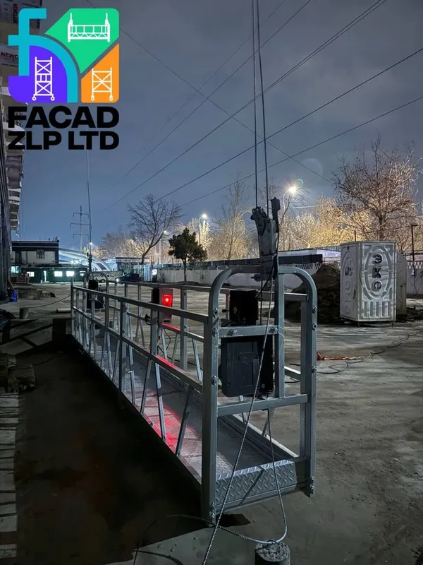 Строительные люльки ZLP-630, подъем 100 м, 380V, полный комплект Китай 7