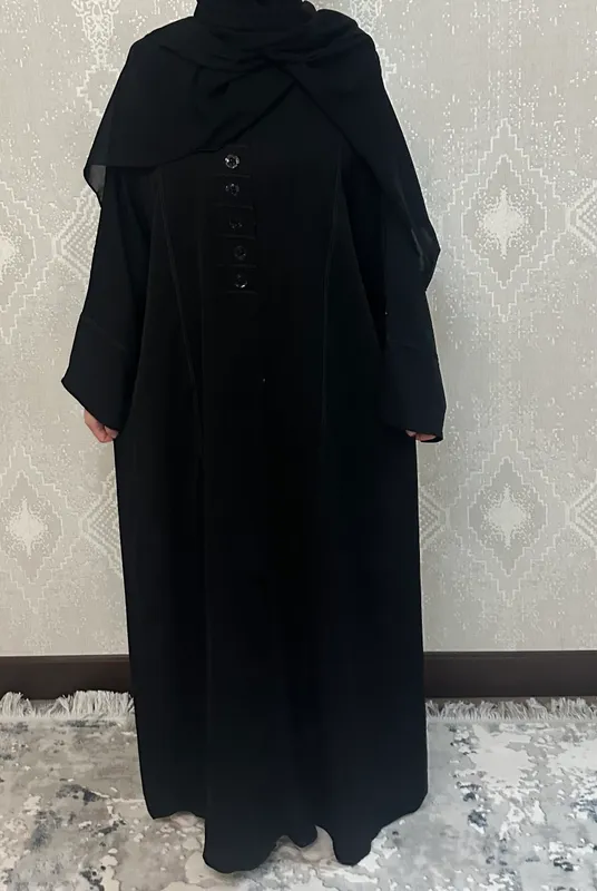 Saudiya Arabistonidan sharfli abaya, 42–44 turk o‘lchami 1