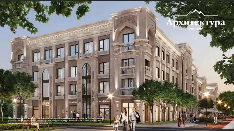 2-комн. 57.95 м² у парка «Янги Ўзбекистон»