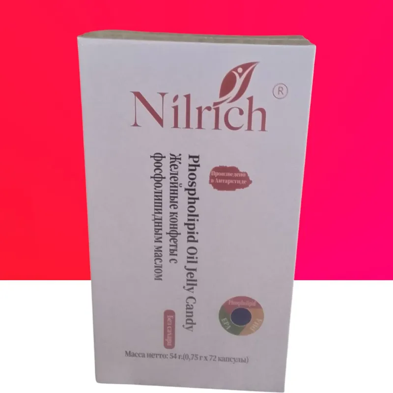 Nilrich Phospholipid Oil Jelly Candy — 72 kapsula