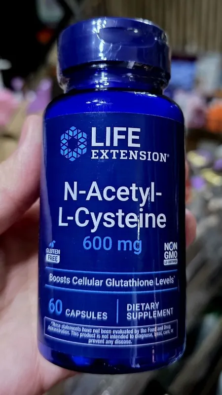 NAC 600 Life Extension 60шт 140000сум ДОСТАВКИ НЕТ Made USA