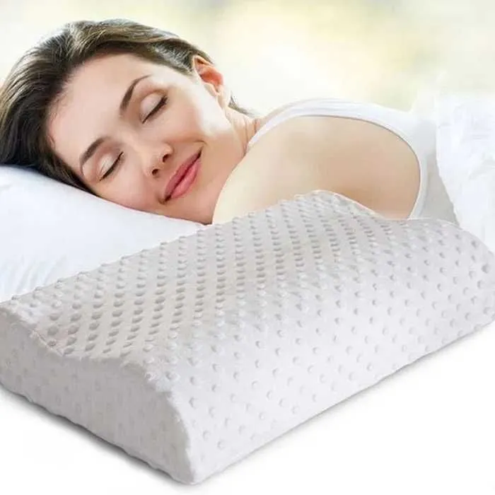 Ортопедическая подушка для сна Memory Foam, для шеи анатомическая