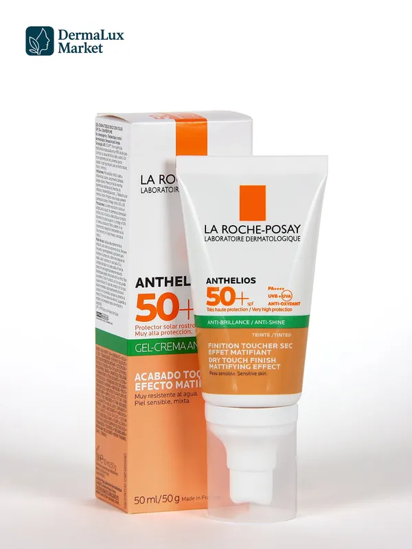 Yogli va aralash teri uchun LaRocheAntheliosSPF50+ — фото 1