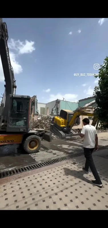 Уй бузиш демонтаж снос хизматларини киберамза — фото 3