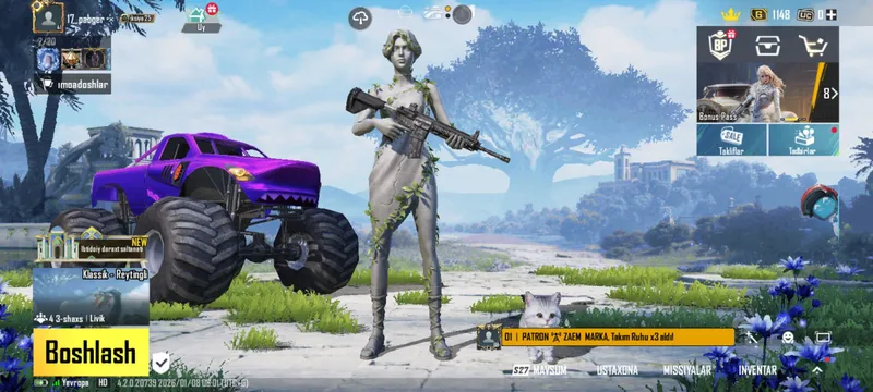 PUBG аккаунт AK по низкой цене 70 000 2 PUBG аккаунт AK по низкой цене 70 000 2
