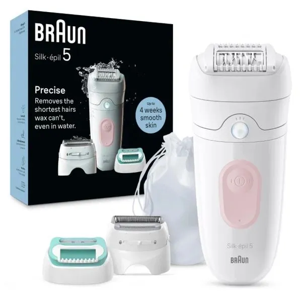 Эпилятор Braun Silk-epil 5 5-050, 2 режима, удаление волос