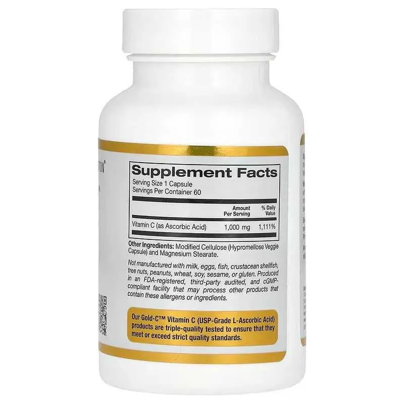 California Gold Gold C Vitamin C 500 mg 1000 mg C vitamini 1000 mg 2 California Gold Gold C Vitamin C 500 mg 1000 mg C vitamini 1000 mg 2