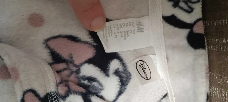 Теплый костюм Микки от H&M на 4 2