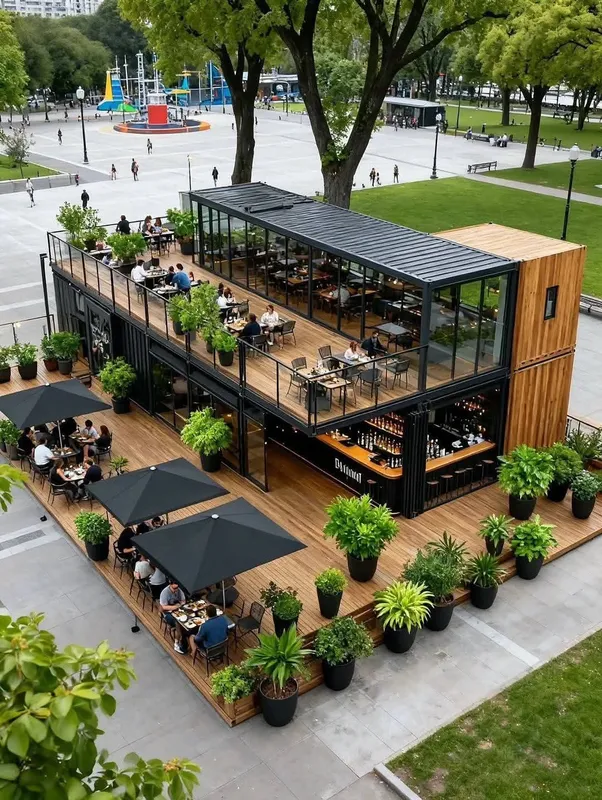 Konteynerdan dukon, dacha, kafe — фото 2
