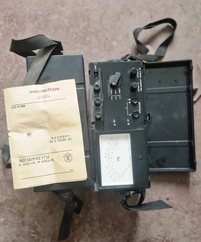 Мегаомметр Ф4102/1-1М СССР Советский Цена за штуку