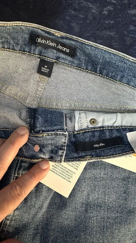 Джинсовая юбка Calvin Klein.size-29. — фото 5