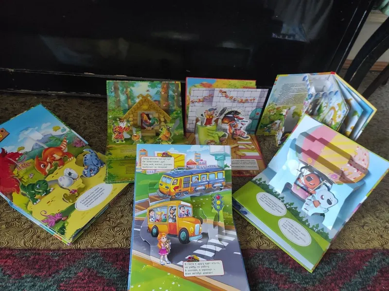 Книжки 3D.для малышей 2
