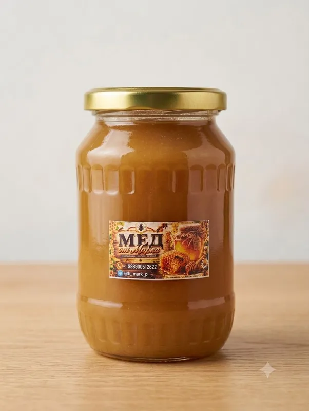 Мёд гречишный (1000-грамм)