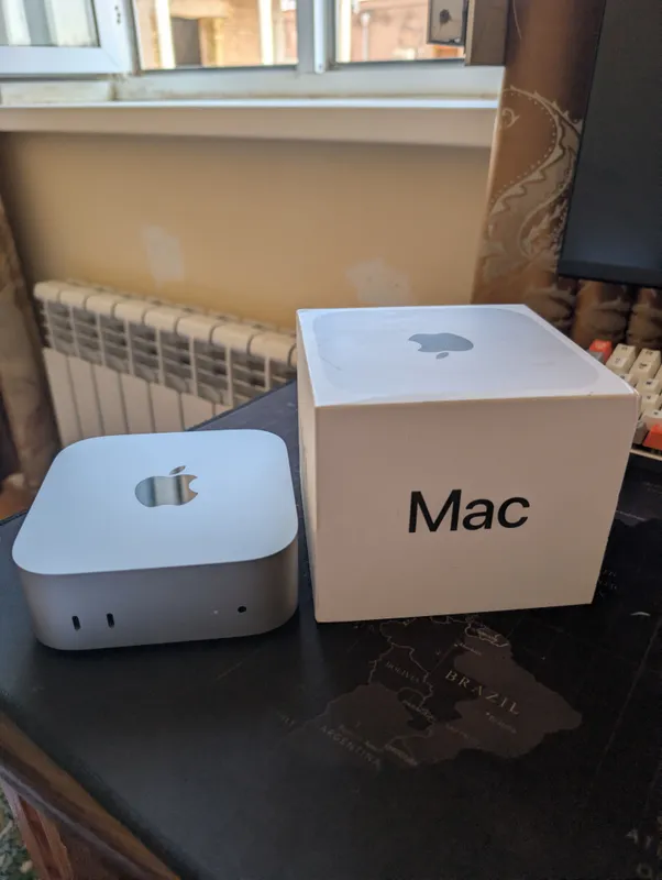 Mac mini M4 8/256 Срочно нужны деньги, поэтому дешево 1 Mac mini M4 8/256 Срочно нужны деньги, поэтому дешево 1