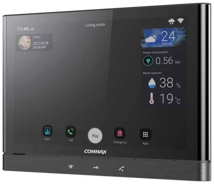 Установка ДОМОФОНА от профессионалов своей работы Commax Hikvision 1