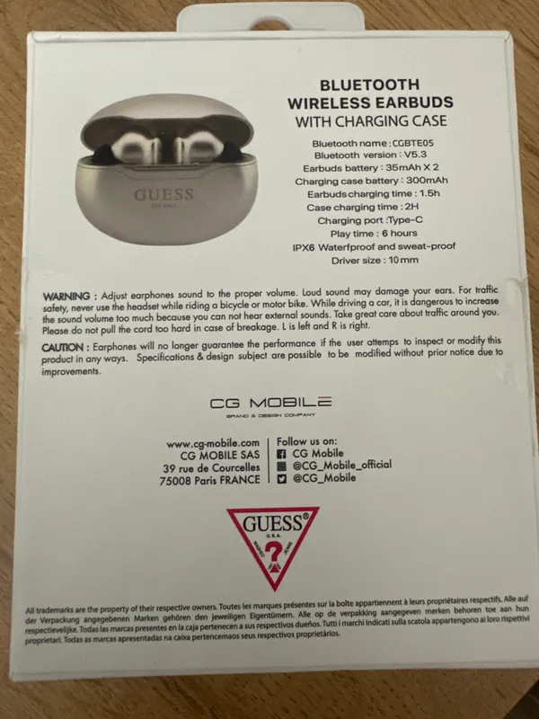 GUESS ОРИГИНАЛ AIRPODS 5