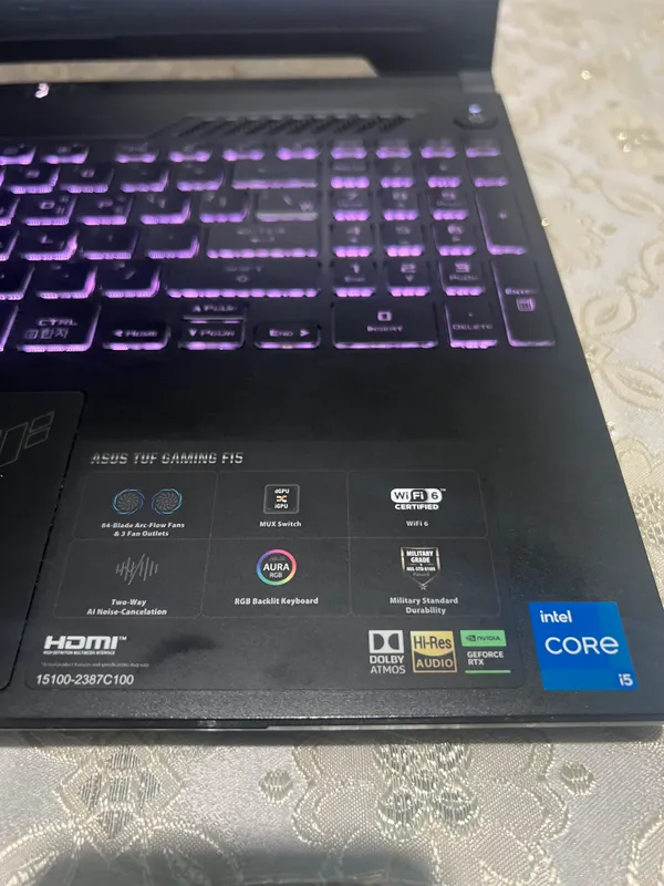 ASUS TUF GAMING F15 — фото 1