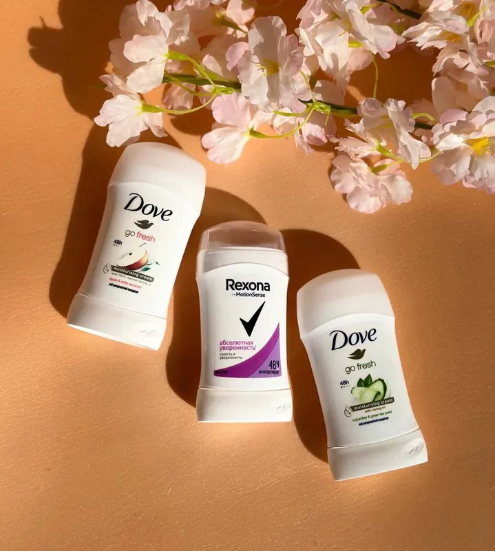 REXONA / DOVE original antiperspirant (sovunli)