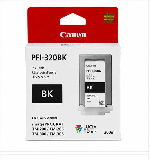 ! Картридж Canon PFI-320BK Black для imagePROGRAF TM-200/TM-300