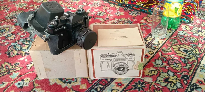 Фотоаппарат зенит ет