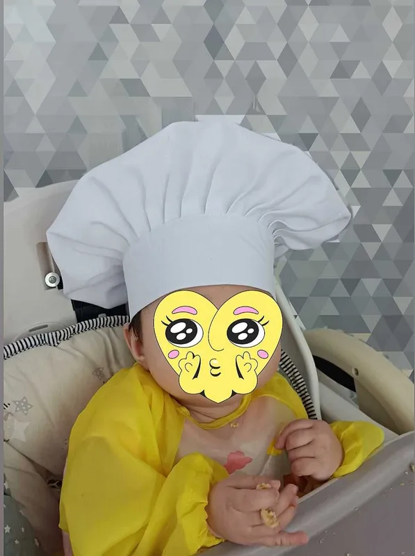 Калпак шеф повара. Oshpaz bosh kiyimi (детский)