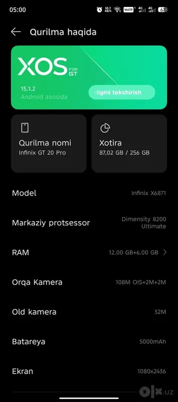 Infinix gt 20 Pro 3 Infinix gt 20 Pro 3