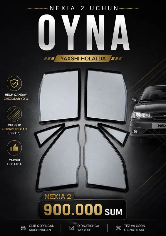 Nexia 2 uchun oyna toplami