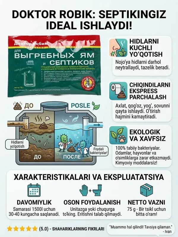 Doktor Robik tozalovchi Doktor Robik tozalovchi