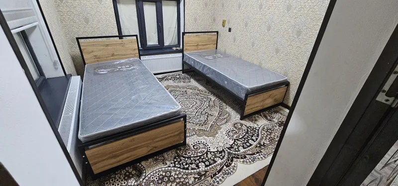 Односпальная кровать 1 kishilik kravat Kalavat temir kravat 2