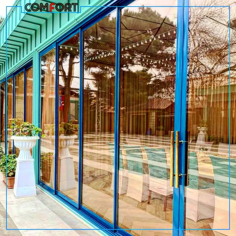 birqavatli shisha tizimi остекление — фото 9