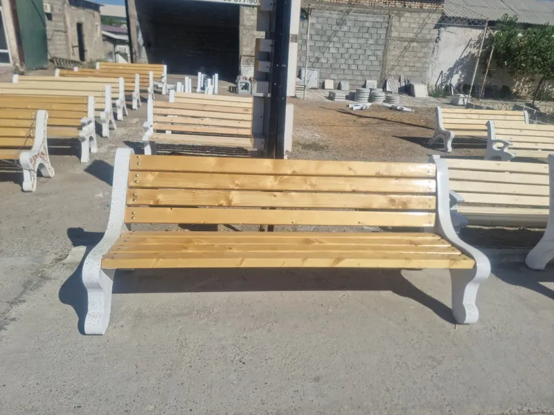 Скамейка из мрамора 3