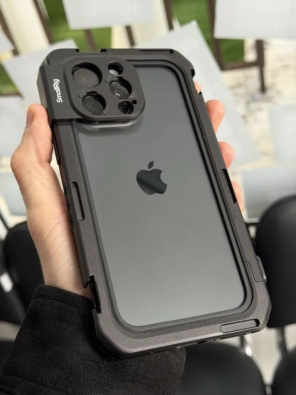 Клетка для iPhone 16 Pro Max, SmallRig + Крепление на T-Mount 67mm