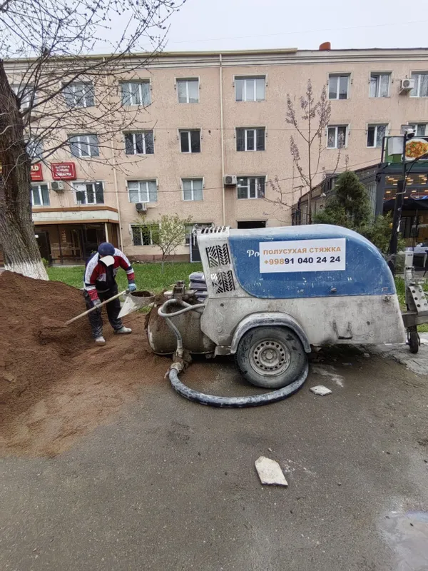 Сухой Стяжка пола, за кв 25000 Сухой Стяжка пола, за кв 25000