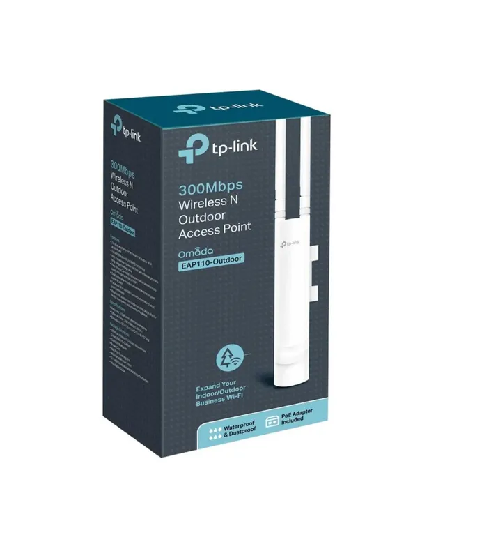 | Shiftga o‘rnatiladigan WiFi kirish nuqtalari TP-Link EAP110-Outdoor 1 | Shiftga o‘rnatiladigan WiFi kirish nuqtalari TP-Link EAP110-Outdoor 1