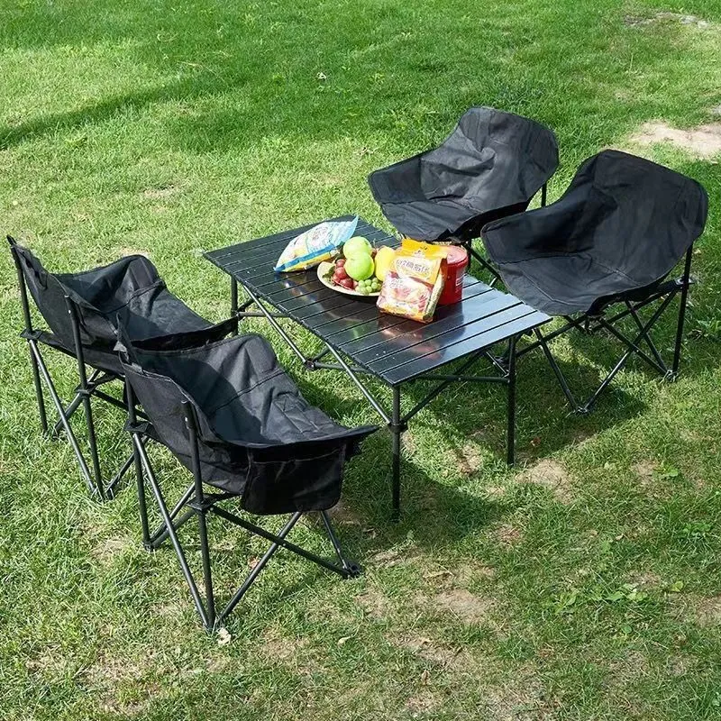 Piknik uchun stol va 4 ta stul va 1 stol to‘plami — фото 6