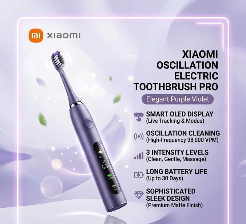 Электрическая зубная щётка Xiaomi Oscillation Electric Toothbrush Pro 1 Электрическая зубная щётка Xiaomi Oscillation Electric Toothbrush Pro 1