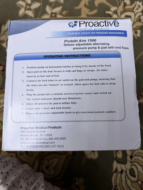 Противопролежневый матрас Proactive Protekt Aire 1500 — фото 2