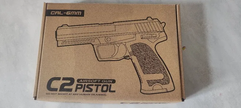 Металлический пистолет C2 Hockler C7 Glock К17 А Насия савдо мавжуд — фото 2
