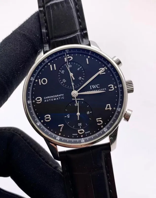 Наручные Часы IWC Portugueser Chronograph с документами и коробкой — фото 2