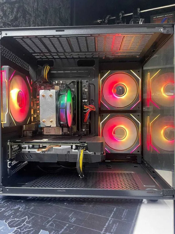 H510M / i3 10105f / RX580 8GB / DDR4 8GB / NVMe 256GB / O'YNDA 130 FPS — фото 2