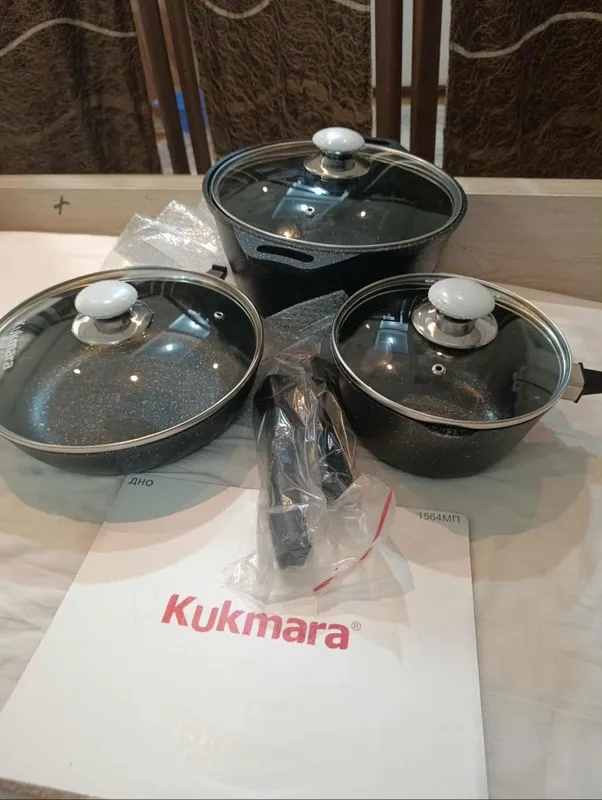 Kukmara мраморная посуда — фото 1